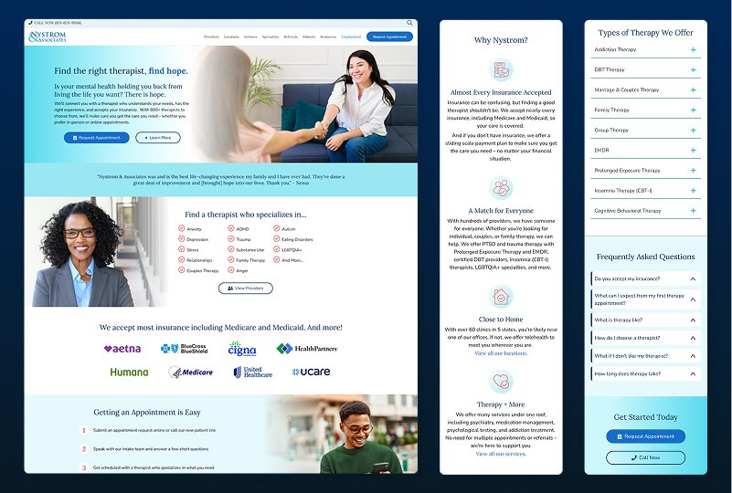 Nystrom Service Screens