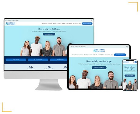Nystrom & Associates Responsive Website