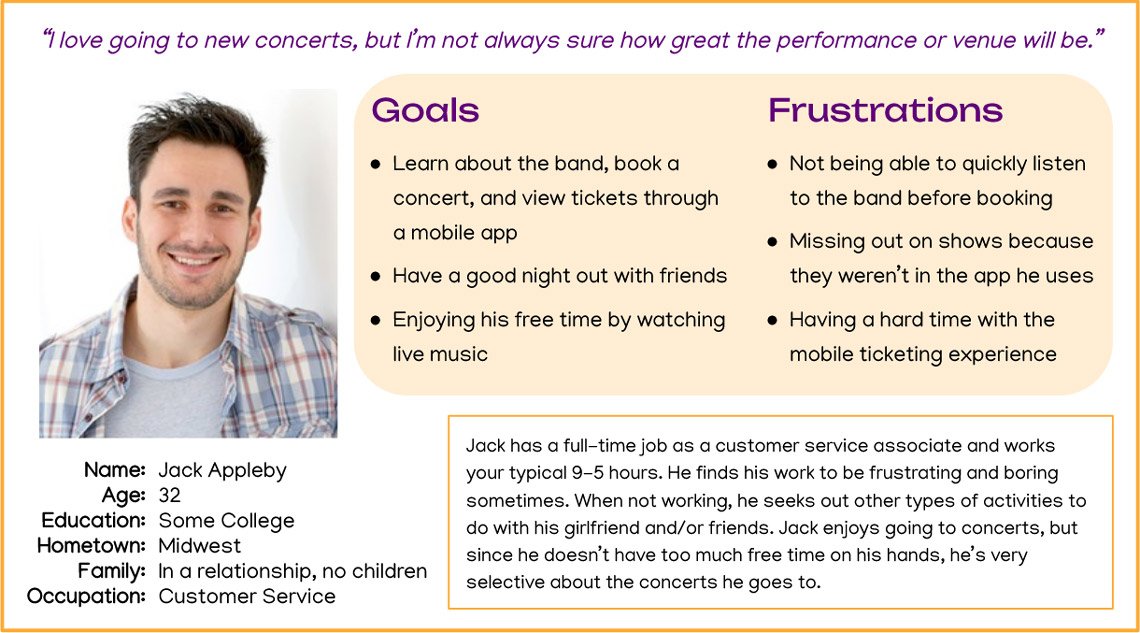 Jack Appleby, User Persona
